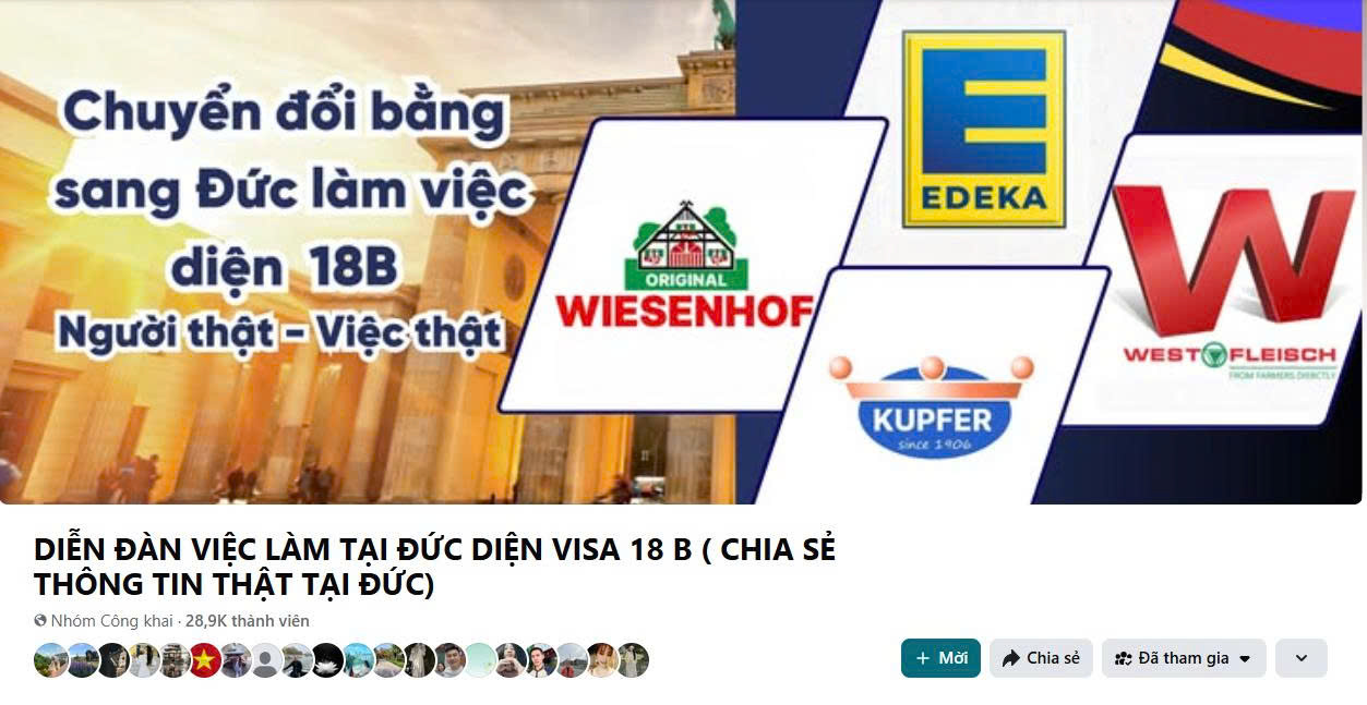 Tham gia nhóm 18b
